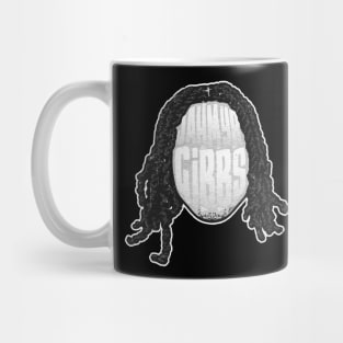 Jahmyr Gibbs Detroit Player Silhouette Mug